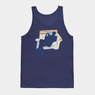 Dad who didn't want a pet vibes Tank Top